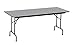 Correll 30"x96" Commercial Duty Folding Table, Gray Granite High Pressure Laminate Top, 3/4" Core (CF3096PX-15)