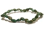 Turquoise Bracelet 02 Stretch Nugget Blue Green Gemstone Crystal Healing