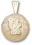 Kentucky Wildcats 10K Gold Classic ''UK'' Basketball Pendant