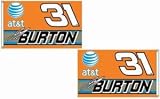Jeff Burton Nascar Two Sided Fan Flag