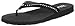 cobian Women's Cartier Skinny Bounce Flip Flop, Black, 8 M US