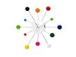 Karlsson KA5127 Wanduhr Mixed Spider multicolor Stahl chrome