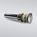 Brushed Bathroom Faucet
Bathroom Faucet Vessel Vanity Sink Pop Up Drain Stopper Without Overflow Brushed Nickel