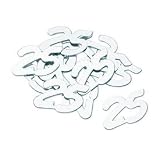25th Anniversary Silver Metallic Confetti