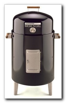 Brinkmann 810-5301-6 Smoke'N Grill Charcoal Smoker and Grill, Black Brinkmann 810-5301-6 Smoke'N Grill Charcoal Smoker and Grill, Black