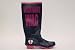 Womens JuJu Wannabe Wag Navy Rubber Boots