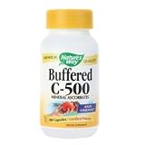 Nature's Way Buffered C 500 Ascorbate, Capsules, 100-Count