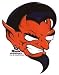 Enginehouse 13 - Devil Head with Goatee - Sticker / Decal
