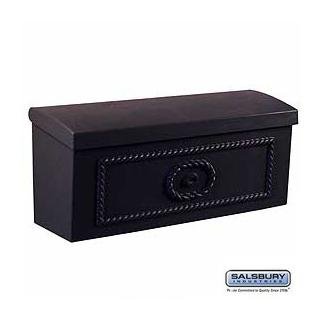 Townhouse Mailbox - Surface Mounted - Black