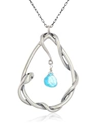Satya Jewelry "Serpent" Nagini Apatite Chain Necklace, 36"