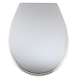 WENKO 111215100 WC-Sitz Prato - hochwertige Oberfl�chenverchromung, Kunststoffbefestigung, Thermoplastvon "Wenko"