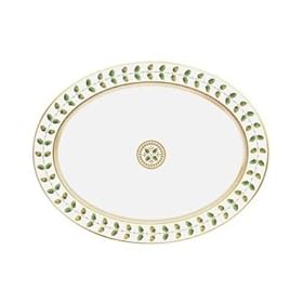 Bernardaud Constance Oval Platter, 13 by Bernardaud