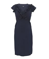 M2b New Ruffle Shape Woven Dress