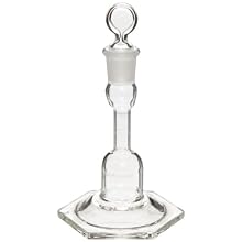 Chemglass CG-1603-05 Glass Class A Micro Volumetric Flask, 14/20 Top Outer Joint