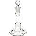 Chemglass CG-1603-05 Glass Class A Micro Volumetric Flask, 14/20 Top Outer Joint