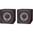 Pyle Home PCB3BK 3-Inch 100-Watt Mini Cube Bookshelf Speakers - Pair (Black)
