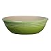 Le Creuset Stoneware 3 1/2 Qt. Large Oval Serving Bowl, Kiwi