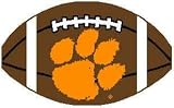 Clemson Tigers 24x15 Small Football Rug