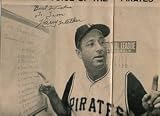 Harry Walker Autographed/Hand Signed Vintage Newspaper Clipping
