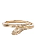 GUESS Rhinestone Snake Bracelet, GOLD