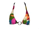 Guess Multi-colored Mod Triangle Swimsuit-top XS