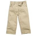 Junior J by Jasper Conran Natural canvas turn up trousers