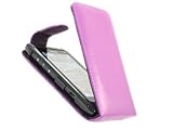 iTALKonline PURPLE FlipMatic Easy Clip On Vertical Flip Pouch Case Cover wi ....