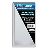 Ultra Pro 3.5 x 7.25 Top Loaders (25 Packs) Ultra Pro 3.5 x 7.25 Top Loaders (25 Packs)