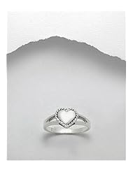 Heart Ring In 92.5 Sterling Silver