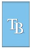 Roller & Solar Shades MLB tampa Bay Rays Cap Logo - Light Blue B
