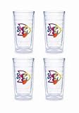 Tervis Tumblers - Multi Colored Fish - 16 oz Tumbler - set of 4 - B000Z4GYGK