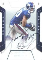 Jeremy Shockey, New York Giants, 2003 Fleer Flair Autographed Card