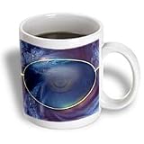 Dream Essence Designs Art - An eye looking through a lens. - Mugs