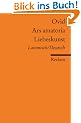 Ars amatoria /Liebeskunst: Lat. /Dt.