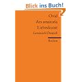 Ars amatoria /Liebeskunst: Lat. /Dt.