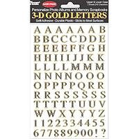 Pioneer Photo Albums 3D Gold Letters Stickers
