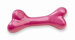 Planet Dog Orbee-Tuff Orbee Bone Pink Small