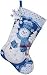 Bucilla 86059 Felt Aplique Stocking- Snowflake Snowman