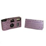 Purple Love Heart Design Disposable Camera Y0102