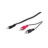 1.5m 2x Cinch Stecker auf 3.5mm stereo Stecker 1.5m 2x Cinch Stecker auf 3.5mm stereo Stecker