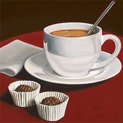 Eurographics KAR1003 Kerstin Arnold, Chocolate Indulgence 50 x 50 cm, Hochwertiger Kunstdr Preisvergleich