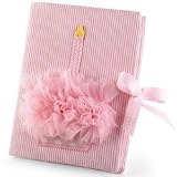 Mud Pie Baby Birthday Pink Chiffon Photo Album, Cupcake