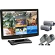 Clover Electronics LCD2284DVR All-in-One Security System with 22-Inch TFT LCD, 8-Channel DVR, and 4 Cameras