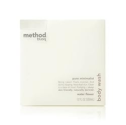 Method Body Wash, Pure Minimalist, Water Flower, 12-Ounces (Pack of 3)