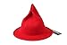 DANTIYA Women's Wool Felt Candy Colored Sharp Pointed Witch Hat for Halloween Party and Daily