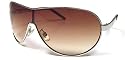 Designer Fashion "Sonoma" Mens Oversized Metal Aviator Sunglasses