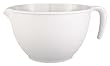 Zak Designs White 2-Quart Batter Bowl with Handle