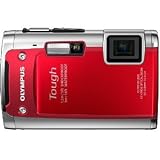 Olympus  TG-610  Tough 14 MP Digital Camera , 5x Wide Optical Zoom (28mm), 3 920K LCD (Red)