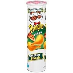 Pringles Super Stack Potato Crisps Pizza Chips aus den USA
