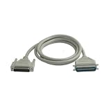 Cables To Go 02300 IEEE-1284 DB25 Male to Centronics 36 Male Parallel Printer Cable (6 Feet/1.82 Meters) Beige